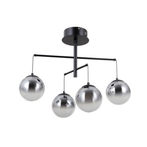 Velada - Lampa wisząca PND-34381-4-BK