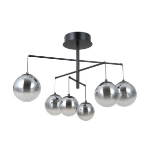Velada - Lampa wisząca PND-34381-6-BK