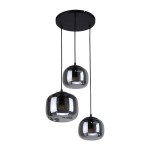 Calto - Lampa wisząca PND-67705-3-BK-SG