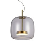 Caste - Lampa wisząca PND-17760A-BRSS-SG