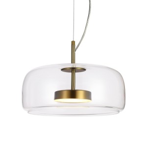 Caste - Lampa wisząca PND-17760B-BRSS-CL