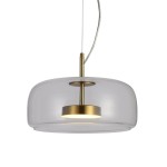 Caste - Lampa wisząca PND-17760B-BRSS-SG