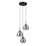 Felis - Lampa wisząca PND-40824-3-BK
