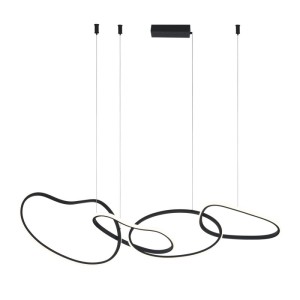 Fonte - Lampa wisząca PND-22412-S4-BK