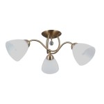 Lugano - Lampa sufitowa PND-5643-3-HBR