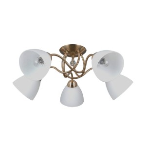 Lugano - Lampa wisząca PND-5643-5-HBR