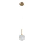 Padri - Lampa wisząca PND-40827-1-HBR-CL