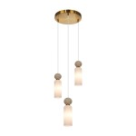 Santos - Lampa wisząca PND-95331-3-BRSS