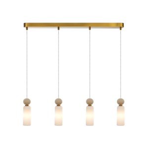 Santos - Lampa wisząca PND-95331-4-BRSS