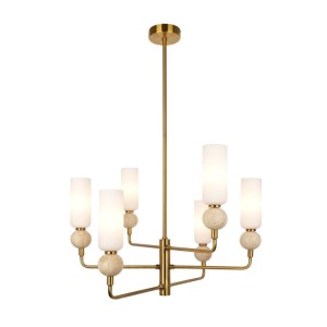 Santos - Lampa wisząca PND-95331-6-BRSS