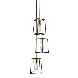 Alanis - Lampa wisząca MD-BR16556-D3-B/G