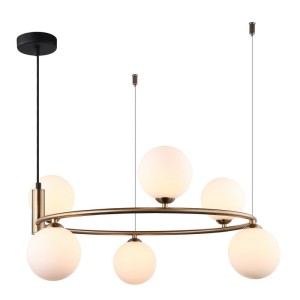Amily - Lampa wisząca MDM-3974/6 BRO
