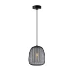 Amiria - Lampa wisząca PND-28612-BK-SG