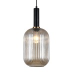 Antiola - Lampa wisząca PND-5588-1L-BK+AMB