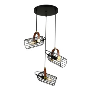 Antoin - Lampa wisząca PND-2445-3-BK