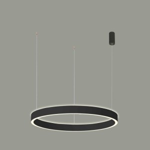 Lampa wisząca Brasco Up Down PND-56215D-080RPP-BK-3KS4K-TRDIMM