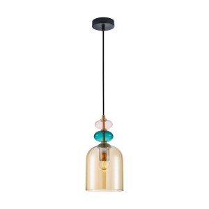 Busco - Lampa wisząca PND-30263-1B-BRO-AMB