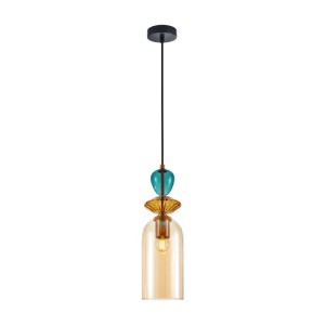 Busco - Lampa wisząca PND-30263-1C-BRO-AMB
