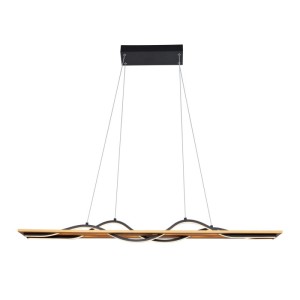 Conato - Lampa wisząca PND-23848-30W-BK-GD