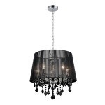 Cornelia - Lampa wisząca MDM-2572/5 BK