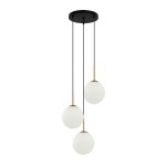 Deore - Lampa wisząca PND-5578-3S-BRO-BK