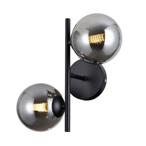Lampa ścienna Erimida WL-2244-2-BL