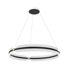 Faris - Lampa wisząca PND-62738-53W-3K-BK-GD
