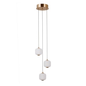 Ganti - Lampa wisząca PND-34362-3-HBR-OPAL