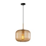 Gavino - Lampa wisząca PND-26476-1-BRO-AMB