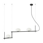 Kernio - Lampa wisząca PND-357783-BK+W