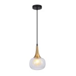 Konila - Lampa wisząca PND-99709-1-BRO-CL