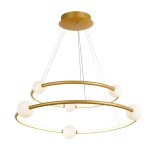 Lozanna - Lampa wisząca PND-20112035-2A-GD