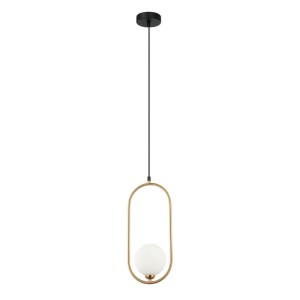 Lupus - Lampa wisząca PND-3965-1-BRO