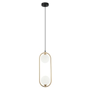 Lupus - Lampa wisząca PND-3965-2-BRO