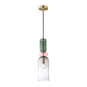Manso - Lampa wisząca PND-37462D-MC-GD