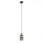 Menfi - Lampa wisząca PND-44236-1-BK-GD