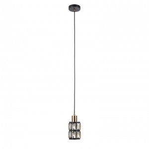 Menfi - Lampa wisząca PND-44236-1-BK-GD