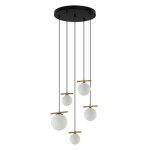 Merseta - Lampa wisząca PND-463325A-BRO+W