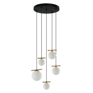 Merseta - Lampa wisząca PND-463325A-BRO+W