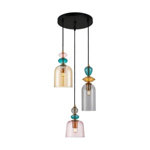 Namos - Lampa wisząca PND-27092-3A-MC-BRO
