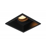 Naro - Lampa sufitowa wpuszczana DL-88031-GU-BK