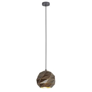 Palermo - Lampa wisząca PND-2424-1S-GR+GD