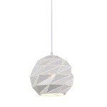 Palermo - Lampa wisząca PND-2424-1S-WH