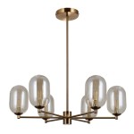 Perano - Lampa wisząca PND-4215-6-HBR