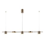 Remdal - Lampa wisząca PND-16374-5-COP-GD-4K