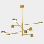 Remdal - Lampa wisząca PND-16374-8-COP-3K