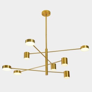 Remdal - Lampa wisząca PND-16374-8-COP-3K