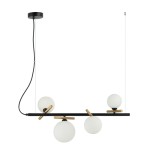 Reverso - Lampa wisząca PND-5622-4-BK-W