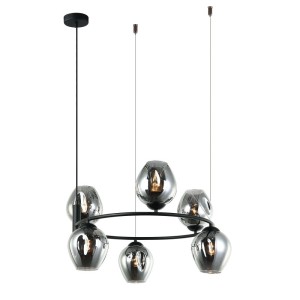 Roxane - Lampa wisząca MDM-4045-6 BK+SG