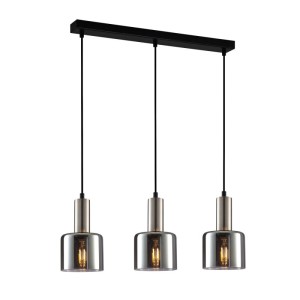 Santia - Lampa wisząca PND-65342-3-SC+SG